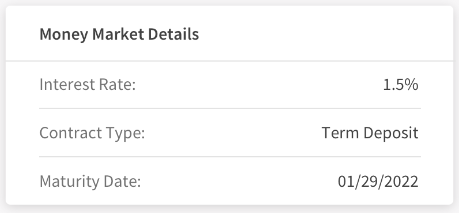 Money Market Money Market